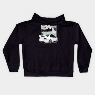 Lancer Evo9 Fragment Kids Hoodie